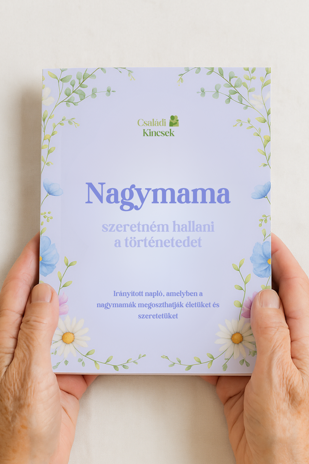 Nagymama emlékei – Vezetett napló 💜 –50% ANYÁK ÉS APÁK NAPJÁRA 💜